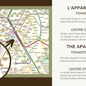 New&renovated Cosy Flat In The Marais !!! 4pers Appartamento Parigi